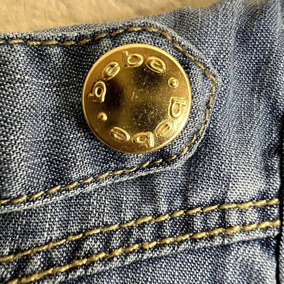 Vintage Bebe Jumpsuit USA 90s Y2K One Piece Clubwear Women’s S M Black - Picture 12 of 13